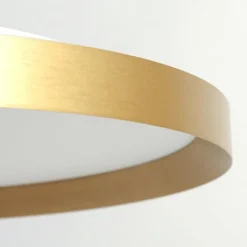 Lampes Dorées-Luminaires Steinhauer Flady Plafonnier LED Or, 2 lumières