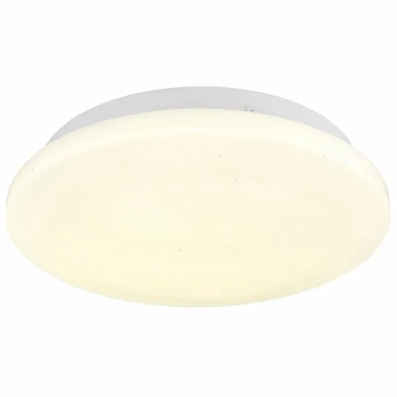 Luminaires Globo Lighting Flarx Plafonnier LED Blanc, 1 lumière* Éclairage Led