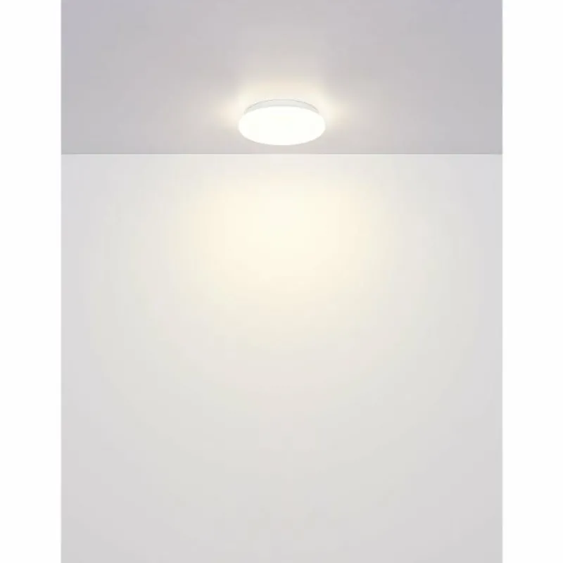 Luminaires Globo Lighting Flarx Plafonnier LED Blanc, 1 lumière* Éclairage Led