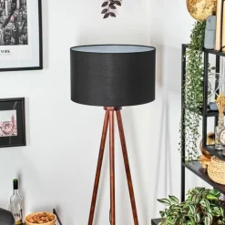 Lampes En Tissu-hofstein Flemming Lampadaire Brun foncé, 1 lumière