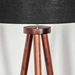 Lampes En Tissu-hofstein Flemming Lampadaire Brun foncé, 1 lumière
