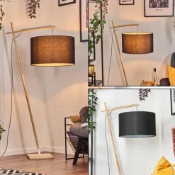 Lampes En Tissu-hofstein Flemming Lampadaire Écru, 1 lumière