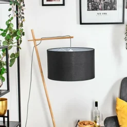 Lampes En Tissu-hofstein Flemming Lampadaire Écru, 1 lumière