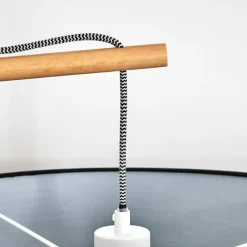 Lampes En Tissu-hofstein Flemming Lampadaire Écru, 1 lumière