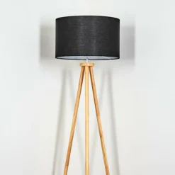 Lampes En Tissu-hofstein Flemming Lampadaire Écru, 1 lumière