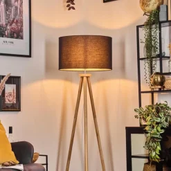 Lampes En Tissu-hofstein Flemming Lampadaire Écru, 1 lumière