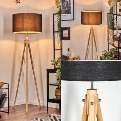 Lampes En Tissu-hofstein Flemming Lampadaire Écru, 1 lumière