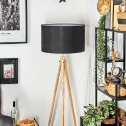 Lampes En Tissu-hofstein Flemming Lampadaire Écru, 1 lumière