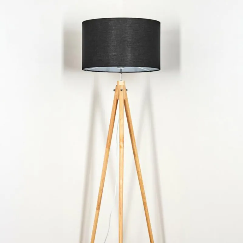 Lampes En Tissu-hofstein Flemming Lampadaire Écru, 1 lumière