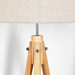 Lampes En Tissu-hofstein Flemming Lampadaire Écru, 1 lumière