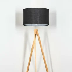 Lampes En Tissu-hofstein Flemming Lampadaire Écru, 1 lumière