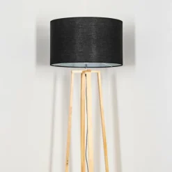 Lampes En Tissu-hofstein Flemming Lampadaire Écru, 1 lumière