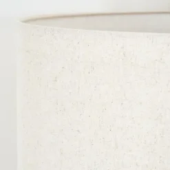 Lampes En Tissu-hofstein Flemming Lampadaire Écru, 1 lumière