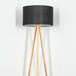 Lampes En Tissu-hofstein Flemming Lampadaire Écru, 1 lumière