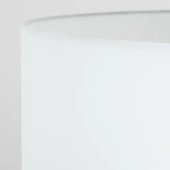 Lampes En Tissu-hofstein Flemming Lampadaire Noir, 1 lumière