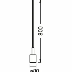 Luminaires Ledvance FLOOR Lampadaire LED Noir, 1 lumière, Télécommandes