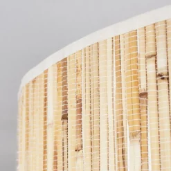 Lampes En Tissu-hofstein Foggia Plafonnier Nickel mat, 3 lumières