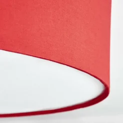 Lampes En Tissu-hofstein Foggia Plafonnier Nickel mat, 3 lumières