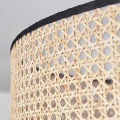 Lampes En Tissu-hofstein Foggia Plafonnier Nickel mat, 3 lumières