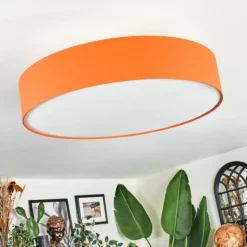 Lampes En Tissu-hofstein Foggia Plafonnier Nickel mat, 3 lumières