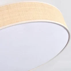 hofstein Foggia Plafonnier Nickel mat, 3 lumières