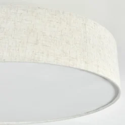 Luminaires Scandinaves-hofstein Foggia Plafonnier Nickel mat, 3 lumières