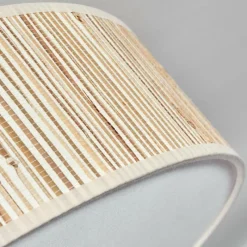 Lampes En Tissu-hofstein Foggia Plafonnier Nickel mat, 3 lumières