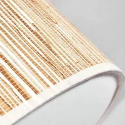 Lampes En Tissu-hofstein Foggia Plafonnier Nickel mat, 3 lumières