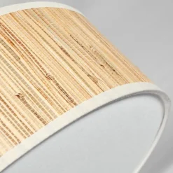 Lampes En Tissu-hofstein Foggia Plafonnier Nickel mat, 3 lumières