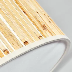 Lampes En Tissu-hofstein Foggia Plafonnier Nickel mat, 3 lumières