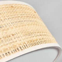 Lampes En Tissu-hofstein Foggia Plafonnier Nickel mat, 3 lumières