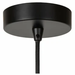 Lampes En Tissu-Luminaires Lucide FOLD Suspension Blanc, 1 lumière