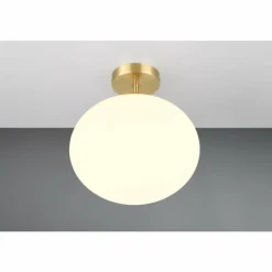 Luminaires Trio Fomento Plafonnier Laiton, 1 lumière
