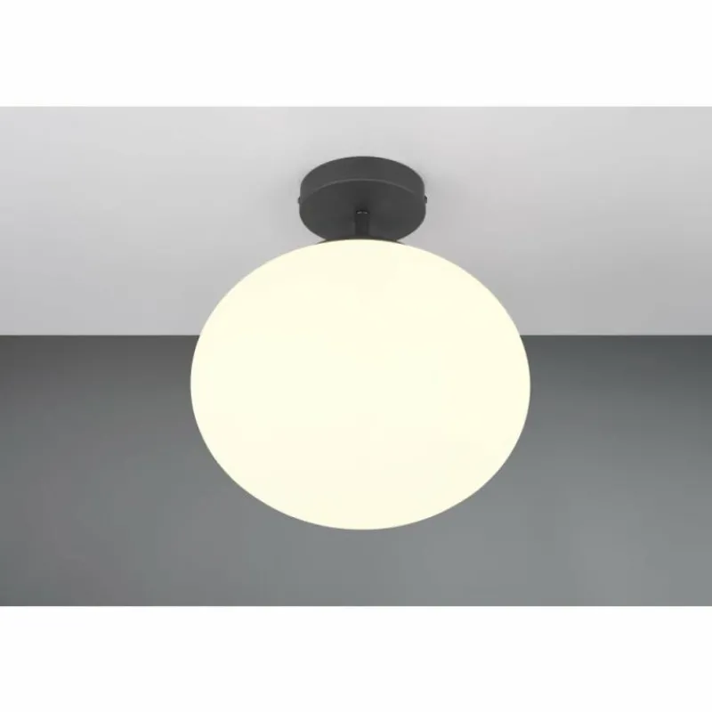 Luminaires Trio Fomento Plafonnier Noir, 1 lumière