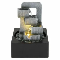 Luminaires Globo Lighting Fontaines d'intérieur Globo FONTANA LED Anthracite, Gris, 1 lumière* Éclairage Led