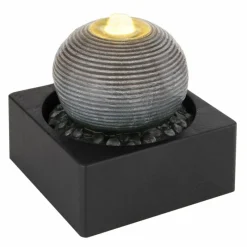 Luminaires Globo Lighting Fontaines d'intérieur Globo FONTANA LED Anthracite, Gris, 4 lumières* Éclairage Led