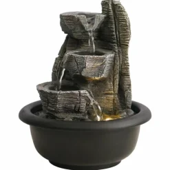 Luminaires Globo Lighting Fontaines d'intérieur Globo FONTANA LED Noir, 1 lumière* Éclairage Led