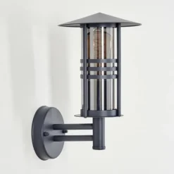 hofstein Forli Lampe murale d´extérieur Anthracite, 1 lumière