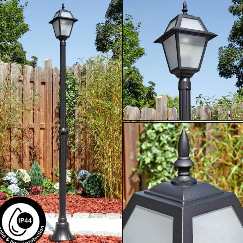 Luminaires Rustiques-hofstein Fornelos Luminaire extérieur, Réverbère, Eclairage de chemin Noir, 1 lumière