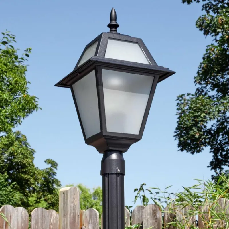 Luminaires Rustiques-hofstein Fornelos Luminaire extérieur, Réverbère, Eclairage de chemin Noir, 1 lumière