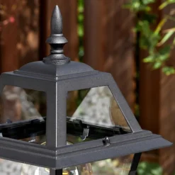 Luminaires Rustiques-hofstein Fornelos Luminaire extérieur, Eclairage de chemin Noir, 1 lumière