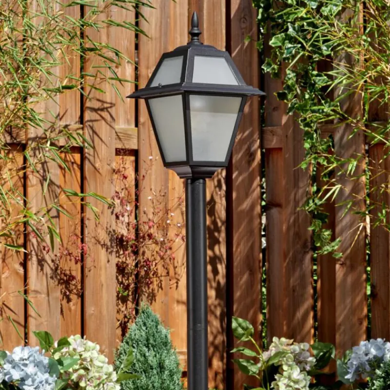 Luminaires Rustiques-hofstein Fornelos Luminaire extérieur, Eclairage de chemin Noir, 1 lumière