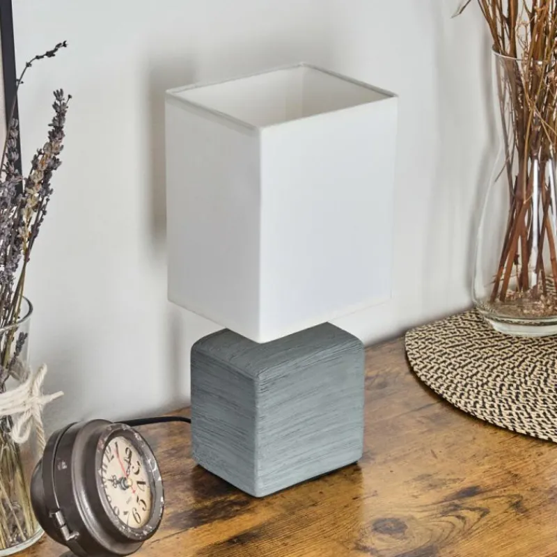 Lampes En Tissu-hofstein Forshyttan Lampe à poser Gris, 1 lumière