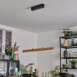 hofstein Fugelsta Suspension, Suspension LED Noir, 1 lumière