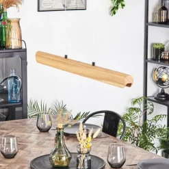 hofstein Fugelsta Suspension, Suspension LED Noir, 1 lumière