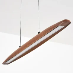 hofstein Fugelsta Suspension, Suspension LED Noir, 1 lumière