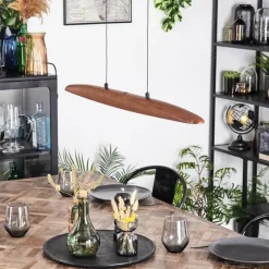 hofstein Fugelsta Suspension, Suspension LED Noir, 1 lumière