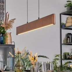 hofstein Fugelsta Suspension, Suspension LED Noir, 1 lumière