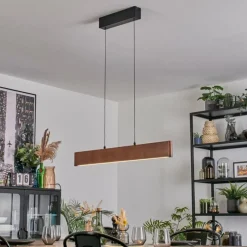 hofstein Fugelsta Suspension, Suspension LED Noir, 1 lumière