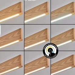 hofstein Fugelsta Suspension, Suspension LED Noir, 1 lumière